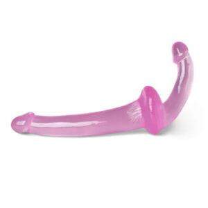 Gode ceinture sans bretelles rose