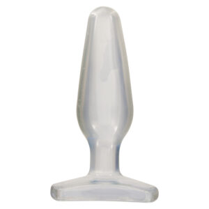 Plug anal moyen en gel transparent