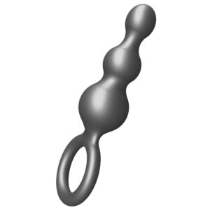 Plug métallique en silicone à boules