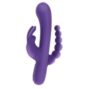 Vibromasseur rabbit triple stimulation