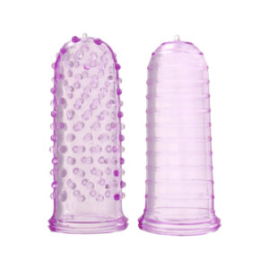 Gants de stimulation violet