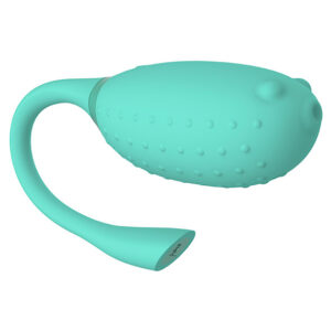 Vibromasseur clitoridien télécommandé vert