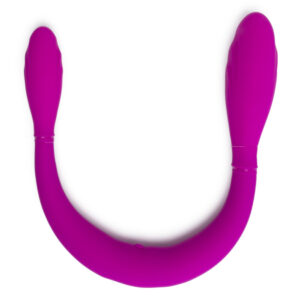 Double gode en silicone pour plaisir partagé