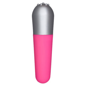 Mini vibromasseur rose design funky