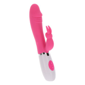 Vibromasseur rabbit rose