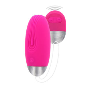 Œuf vibrant télécommandé rose