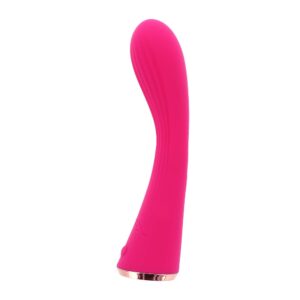 Vibromasseur en forme de fleur rose