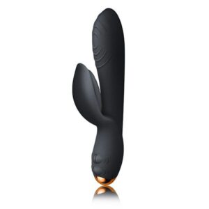 Vibromasseur lapin rechargeable noir