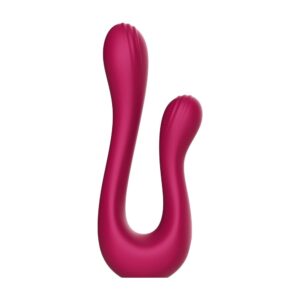 Vibromasseur synchronisé à double stimulation