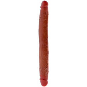 Double dong en silicone prépuce