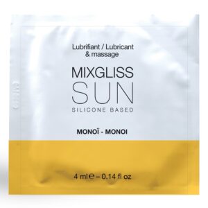 Dosette lubrifiant silicone monoï