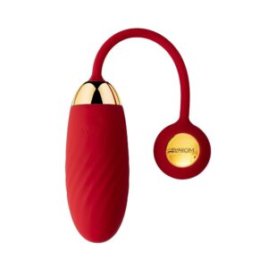 Balle vibrante interactive rouge