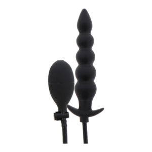 Plug gonflable côtelé pour plaisir intime