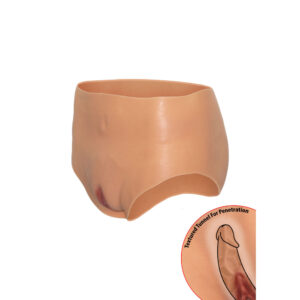 Vagin ouvert en silicone réaliste