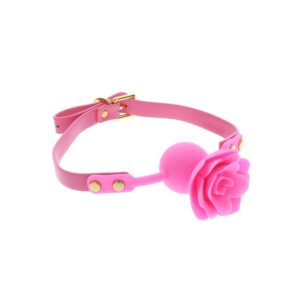 Bâillon Boule Rose Malibu