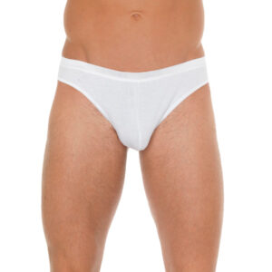 String en coton blanc pour homme