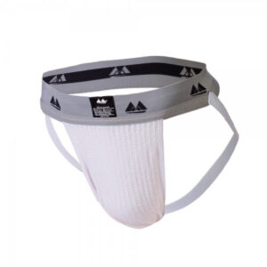 Jockstrap blanc avec bande large