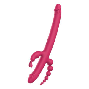Vibromasseur portable rose