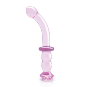 Gode en verre pour point G Rosebud