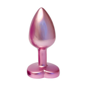 Plug anal rose en forme de perle