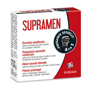 Gélules de supplément pour homme