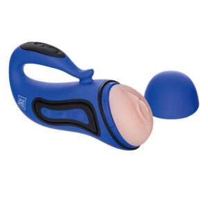 Masturbateur rechargeable bleu Apollo Alpha Stroker 2