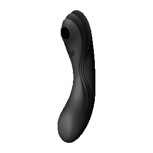 Stimulateur et vibromasseur courbé noir