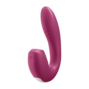 Stimulateur clitoridien violet et vibromasseur point G