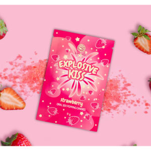 Bonbons explosifs à la fraise pour plaisir intime