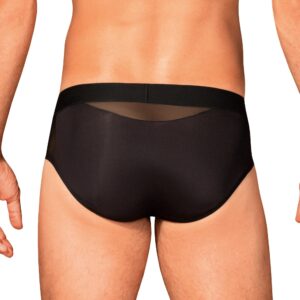 Slip noir pour homme