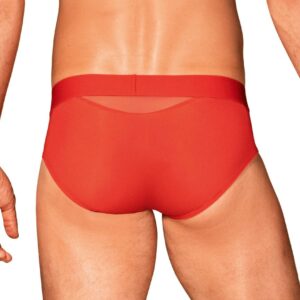 Slip rouge pour homme