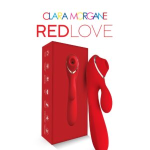 Stimulateur clitoridien rouge