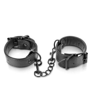 Menottes ajustables en simili cuir