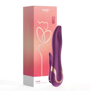Vibromasseur télécommandé par application Fling Langue