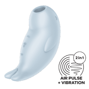 Stimulateur à air et vibrations pour plaisir intime
