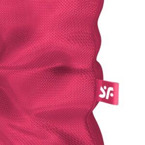 Sac de rangement rose pour trésors