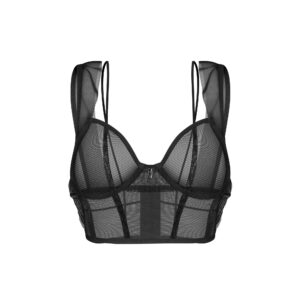 Top noir pour femme