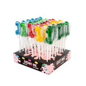 Porte-sucettes en forme de pénis avec alcool
