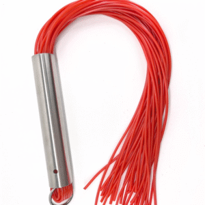 Martinet rouge en PVC avec manche en métal