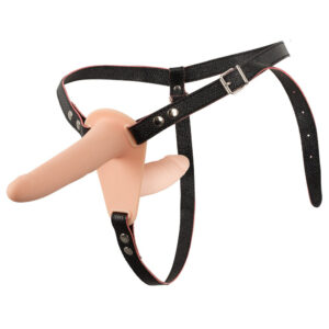 Sangle vibrante rechargeable en silicone doux