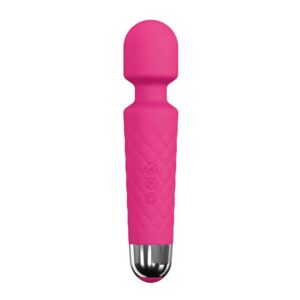 Baguette vibrante rose pour le plaisir