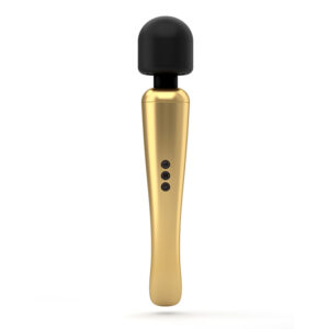 Fouet rechargeable doré
