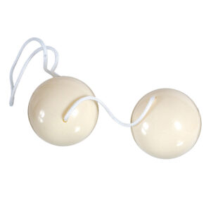 Balles de massage blanches