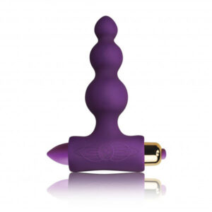 Plug anal violet sensations Bubbles petite taille