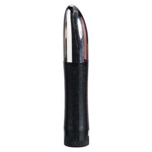 Vibromasseur multi-vitesse argent et noir