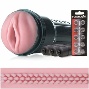 Masturbateur vibrant en forme de femme rose