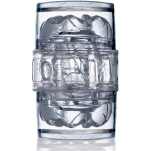 Masturbateur compact transparent