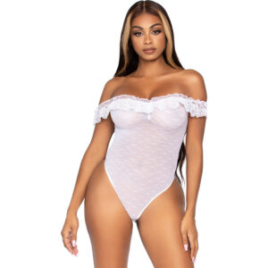 Body décolleté épaules nues pour femme