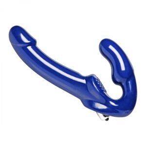 Revolver vibrant sans bretelles sur gode