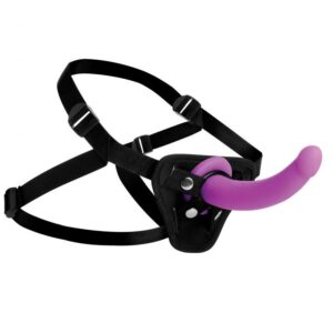 Dildo G-Spot avec harnais